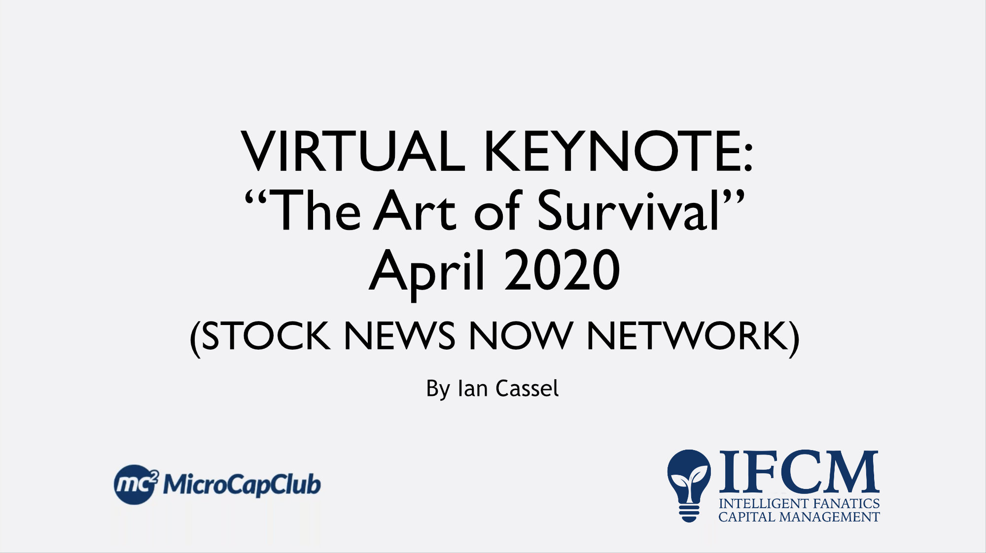 Stock News Now Network April 2020